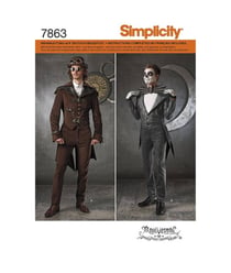 Patron Simplicity 1039 Patron Déguisement Homme taille n°FR 48-54