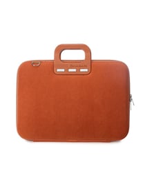 Mallette Bombata Velluto 15'' - Terracotta
