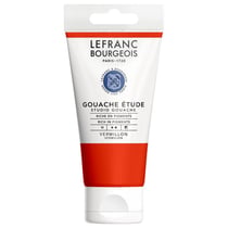 Gouache - Etude - Vermillon - 398 - Lefranc Bourgeois - Studio Gouache - 80ml
