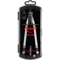 Compas technique - Réglage rapide - Métal - Coffret 3 pièces - Maped