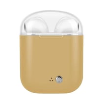Ecouteurs Bluetooth Sans Fil Avec Réduction De Bruit Et Microphone Intégré Or YONIS