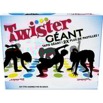 Twister version geant - mb jeux - hasbro - jeu de societe- jeu plein air