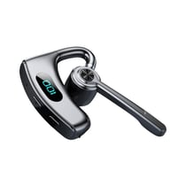 Ecouteurs Bluetooth Conduction Osseuse Réduction Bruit Son 3D Autonomie 8h Noir YONIS