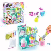 SO SLIME DIY - Slime Ice Machine- Avec 1 machine, 3 colorants parfumés, des accessoires et décorations - SSC 310