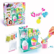 SO SLIME DIY - Slime Ice Machine- Avec 1 machine, 3 colorants parfumés, des accessoires et décorations - SSC 310