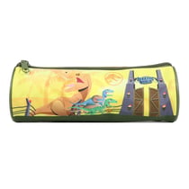 Trousse scolaire ronde Jurassic World Jaune - BAGTROTTER