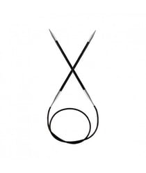 Aiguilles à tricoter circulaires Karbonz N°2 - 2,25 et 2,5 X 100 cm - Knitpro taille n°2