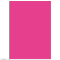 Papier Pollen A4 - 5 feuilles - Rose fuchsia