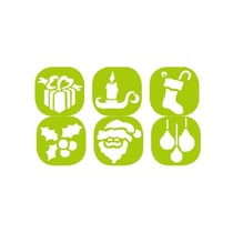 LOT 6 POCHOIRS NOEL N° 2