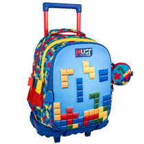 Sac à dos à roulettes Must Bricks Multicolor 45 CM Trolley