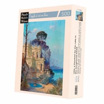 Villa au bord du lac de Knab - Puzzle Michèle Wilson