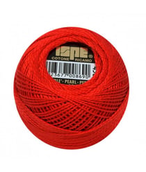 Coton perlé ISPE N°8 - 10GR - Distrifil 450 Coquelicot