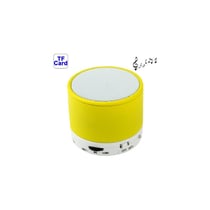 Mini Enceinte Bluetooth V2.1 Stéréo Pour Tous Téléphones Mobiles Support Mains-Libres Batterie Rechargeable Jaune YONIS