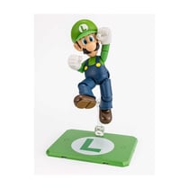 Figurine de collection - S.H.Figuarts - Super Mario Bros - Luigi - Multicolore