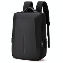 Sac À Dos Ordinateur Anti-Vol Imperméable Avec Port USB Et Coque Rigide YONIS