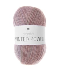 Pelote de laine Creative Painted Power - 100GR - Rico Design 02 Multicolore Terra