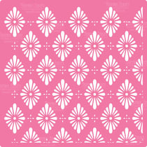 Pochoir plastique souple réutilisable 30 x 30 cm Fabrika Decoru DECORATION 100