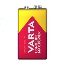 Varta Piles de Rechange Alkaline 9V Longlife Max Power