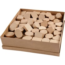 Petites boîtes, H : 3 cm, d 4-6 cm, 144 pièces/ 1 Pq.