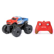 Monster Truck Ensemble De Back Flip Demolition Derby 1:43 R/c - New Bright