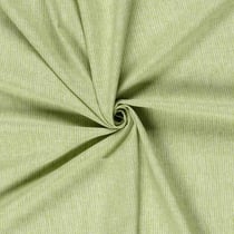 Tissu chambray coton uni Siena Vert citron