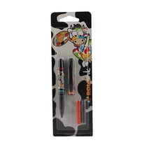 Stylo Roller Rollink Vache + Cartouches D'Encre
