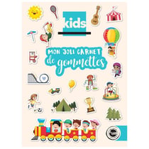 MégaCréa DIY - Carnet de gommettes Les Vacances 0,7 à 5,5 cm 142 pièces