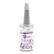 Ki-Sign - Paillettes pour la peau Argenté Flacon 7 ml