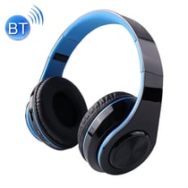 Casque Bluetooth Sans Fil V5.0 Haute Qualité Audio 10m Portée 12h Conversation Bleu YONIS