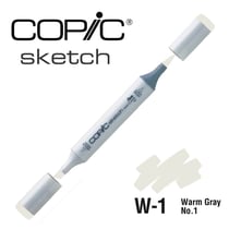 Copic - Marqueur à l'alcool Copic Sketch W1 Warm Gray No.1