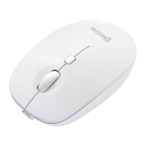 Souris Sans Fil Rose 1200 DPI 4 Boutons Léger Compacte Blanc YONIS