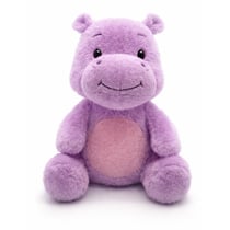 Peluche Bouillotte Hippo Mauve - Pelucho