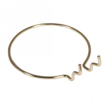Porte-gobelet métallique Ø 10 cm - Doré
