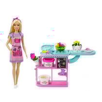 Coffret Barbie Fleuriste Poupee Mannequin