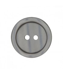 Carte de 2 boutons de chemise 2 Trous en polyester 25mm - Prym Gris Moyen