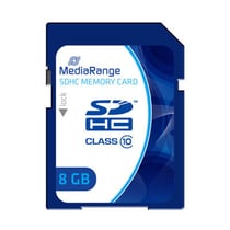 Carte mémoire Mediarange SDHC 8Go classe 10