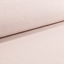Tissu Toile Polycoton Lurex uni Cubex argent fond ecru