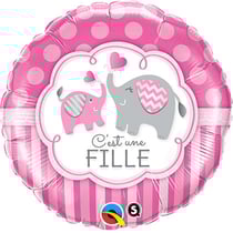 Ballon à Plat Eléphant Fille