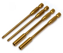 Jeu d'embouts 2 + 2,5 hexagonaux droits et écrou 5,5 + 7 mm