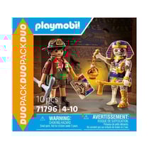 Playmobil Duo Pack 71796 Chasseur de trésors avec momie