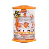 Perplexus mini boucle sans fin cascading cups orange - labyrinthe 3d - casse tete - spin master