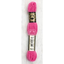 Fil de laine - DMC - Laine Colbert - 100% laine - Verveine rose - 7603 - Canevas