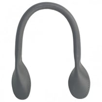 Lot de 2 anses de sac modernes 60 cm gris