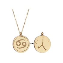 Collier Signe astrologique Cancer - Omsaé