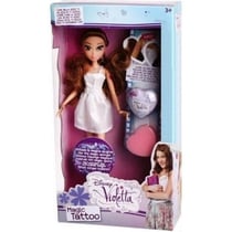 Poupée mannequin : violetta magic tatoo - giochi preziosi - disney