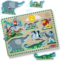 Puzzle sonore animaux du zoo