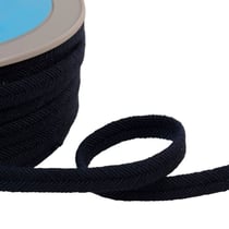 Bobine 20m double cordon fils 10mm bleu marine