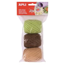Apli Agipa - Raphia Naturel 30m 3 Tons Nature