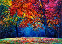 Puzzle 500 pièces - Forêt d'Automne - Grafika