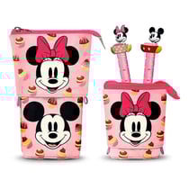 Minnie Mouse - Trousse Pop Up Minnie avec 2 stylos à bille effaçable à encre gel